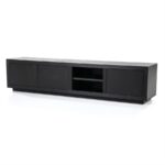 TV meubel Helsinki 200 cm 2drs. 1 lade | zwart