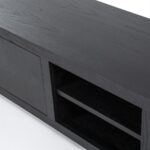TV meubel Helsinki 200 cm 2drs. 1 lade | zwart