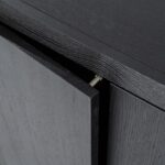 TV meubel Helsinki 200 cm 2drs. 1 lade | zwart