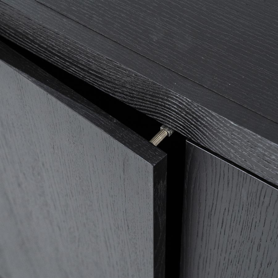 TV meubel Helsinki 200 cm 2drs. 1 lade | zwart
