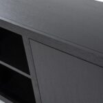 Dressoir Helsinki 200 cm 2drs. 2 laden | zwart