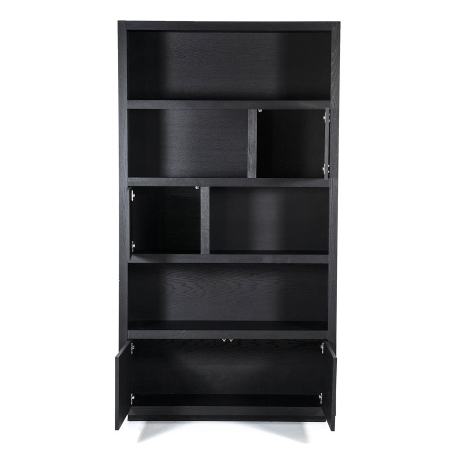 Wandkast Helsinki 120×220 cm 4drs. | zwart