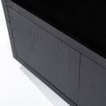 Wandkast Helsinki 120×220 cm 4drs. | zwart