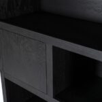 Wandkast Helsinki 150×220 cm 2delig 3drs. 2 laden | zwart