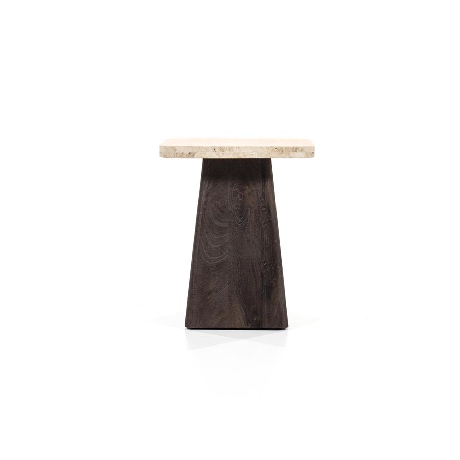 Bijzettafel Travis 40×40 | Bruin