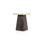 Bijzettafel Travis 40×40 | Bruin