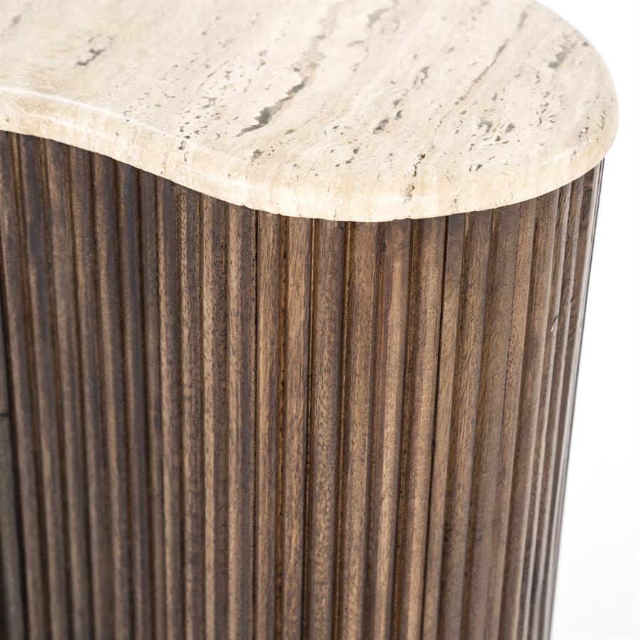 Bijzettafel Mari | Bruin