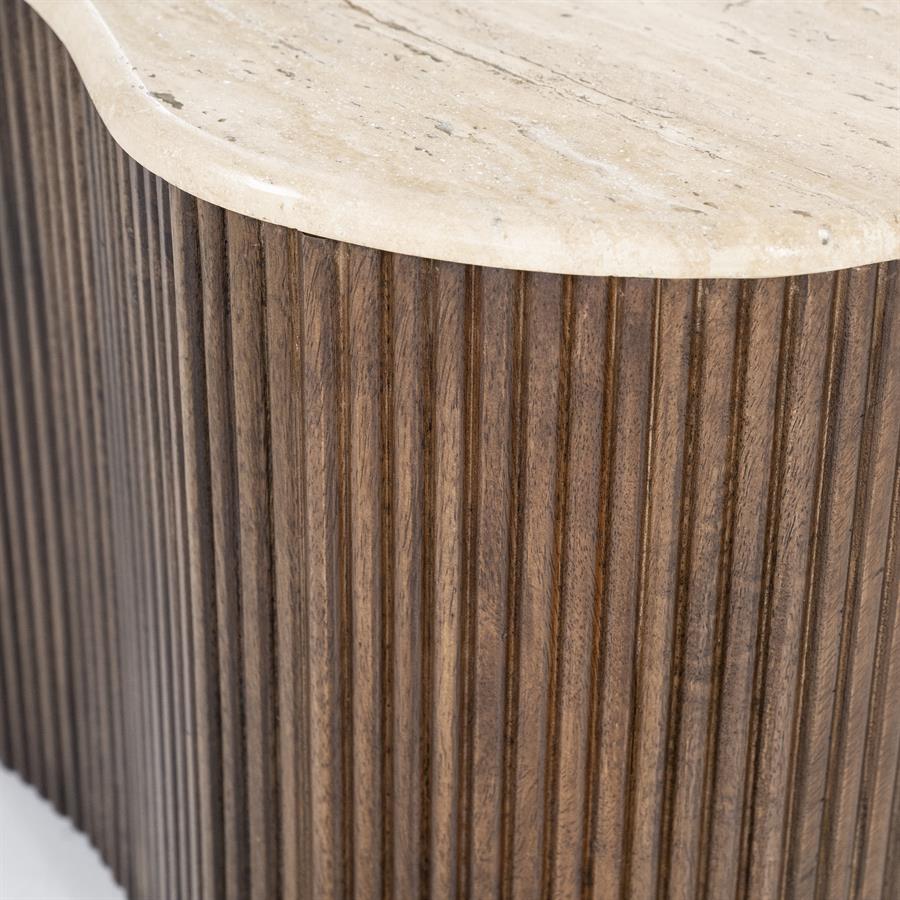 Salontafel Mari 70x47x38 | Bruin