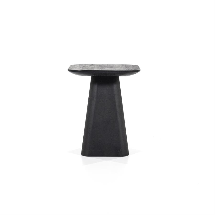 Bijzettafel Aron vierkant 40×40 | zwart