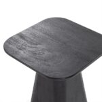 Bijzettafel Aron vierkant 40×40 | zwart