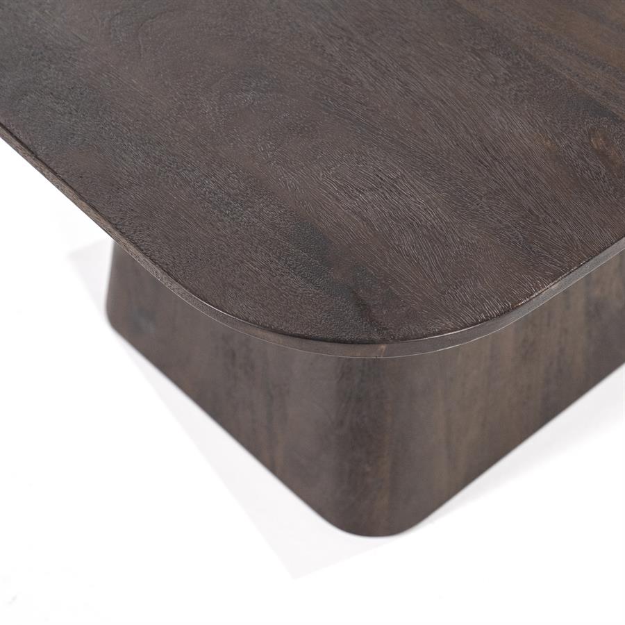 Bijzettafel Aron vierkant 60×60 | Bruin
