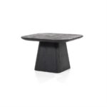 Bijzettafel Aron vierkant 60×60 | zwart