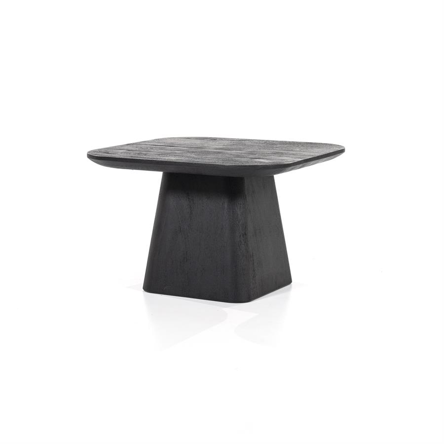 Bijzettafel Aron vierkant 60×60 | zwart
