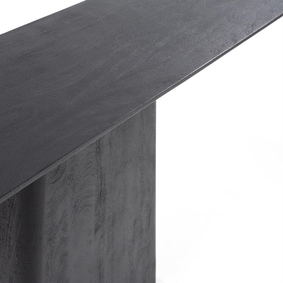 Sidetable Aron 180×40 | zwart