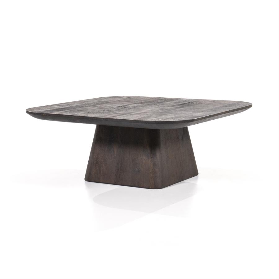 Salontafel Aron vierkant 80×80 | Bruin