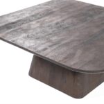 Salontafel Aron vierkant 80×80 | Bruin