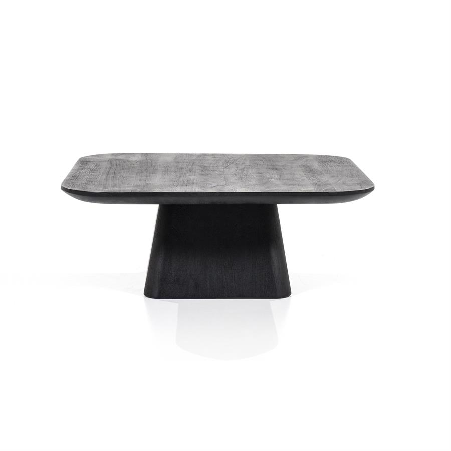 Salontafel Aron vierkant 80×80 | zwart