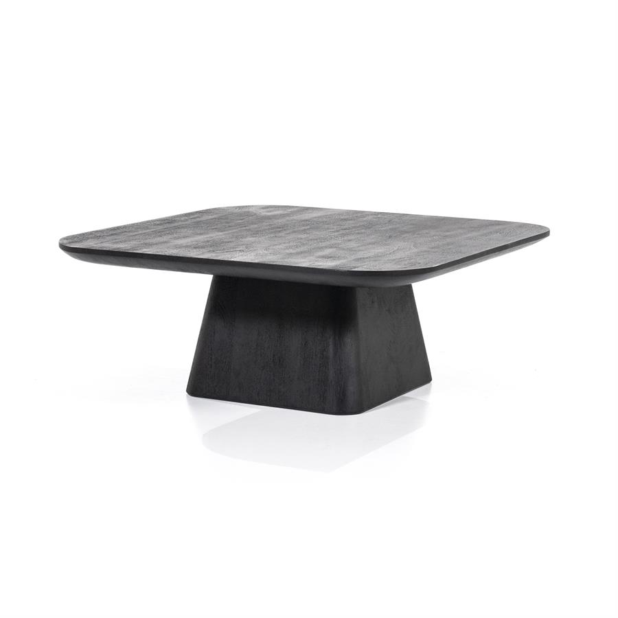 Salontafel Aron vierkant 80×80 | zwart