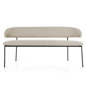 Eetkamerbank Luka taupe Copenhagen | Taupe