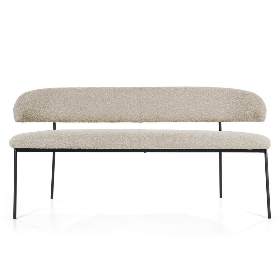 Eetkamerbank Luka taupe Copenhagen | Taupe
