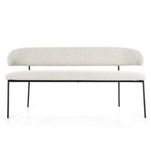 Eetkamerbank Luka beige Copenhagen | Beige