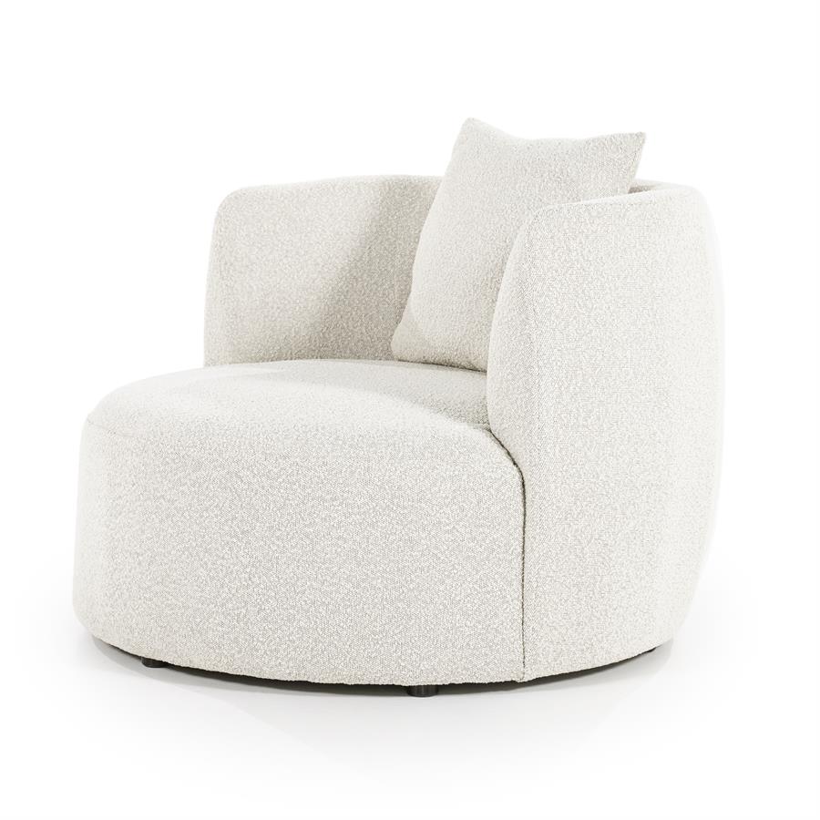 Fauteuil Louis met kussen Spark | Beige