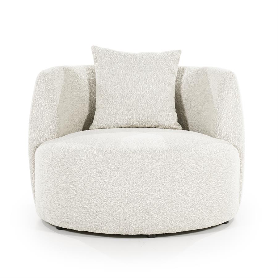 Fauteuil Louis met kussen Spark | Beige