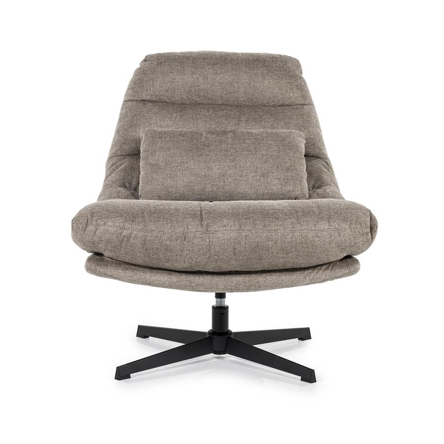 Fauteuil Cooper met kussen | Bruin