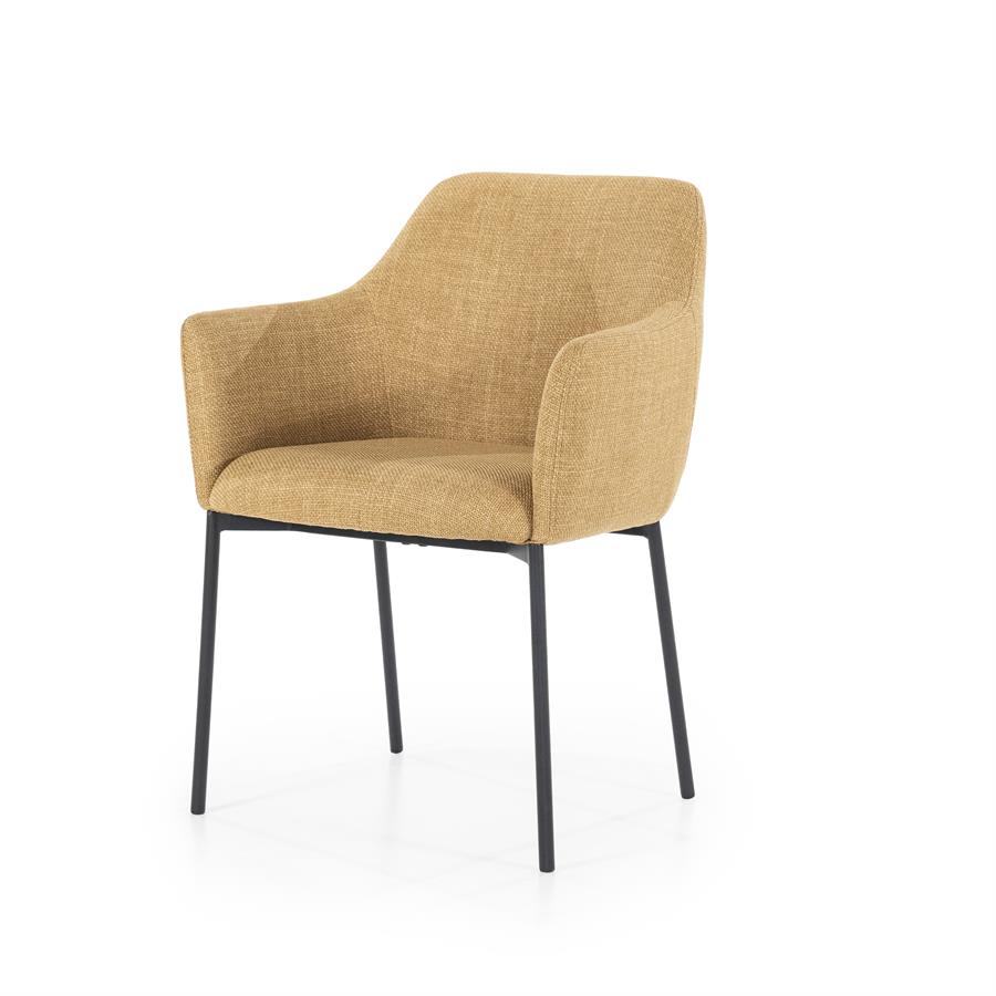 Stoel Paul Linea | Mosterdgeel