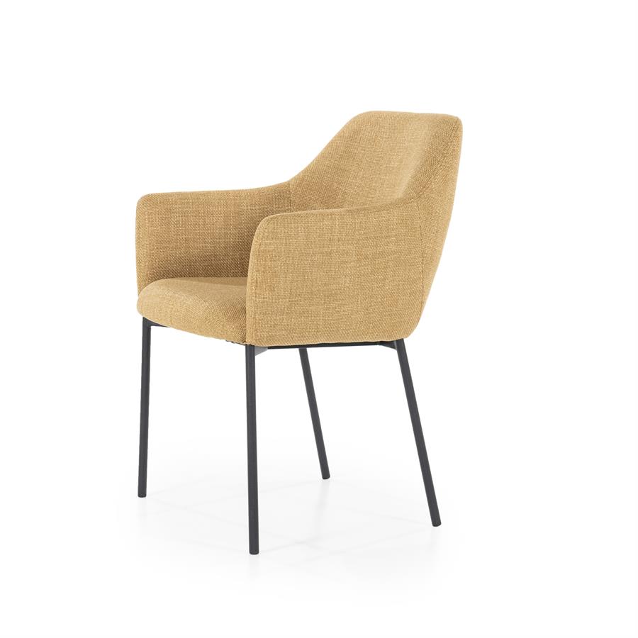 Stoel Paul Linea | Mosterdgeel