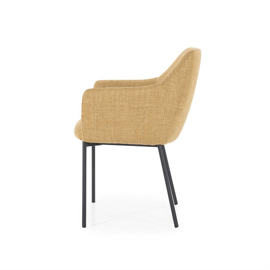 Stoel Paul Linea | Mosterdgeel