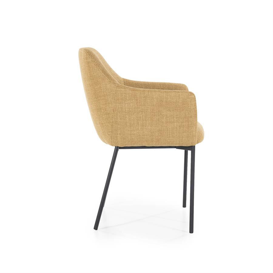 Stoel Paul Linea | Mosterdgeel