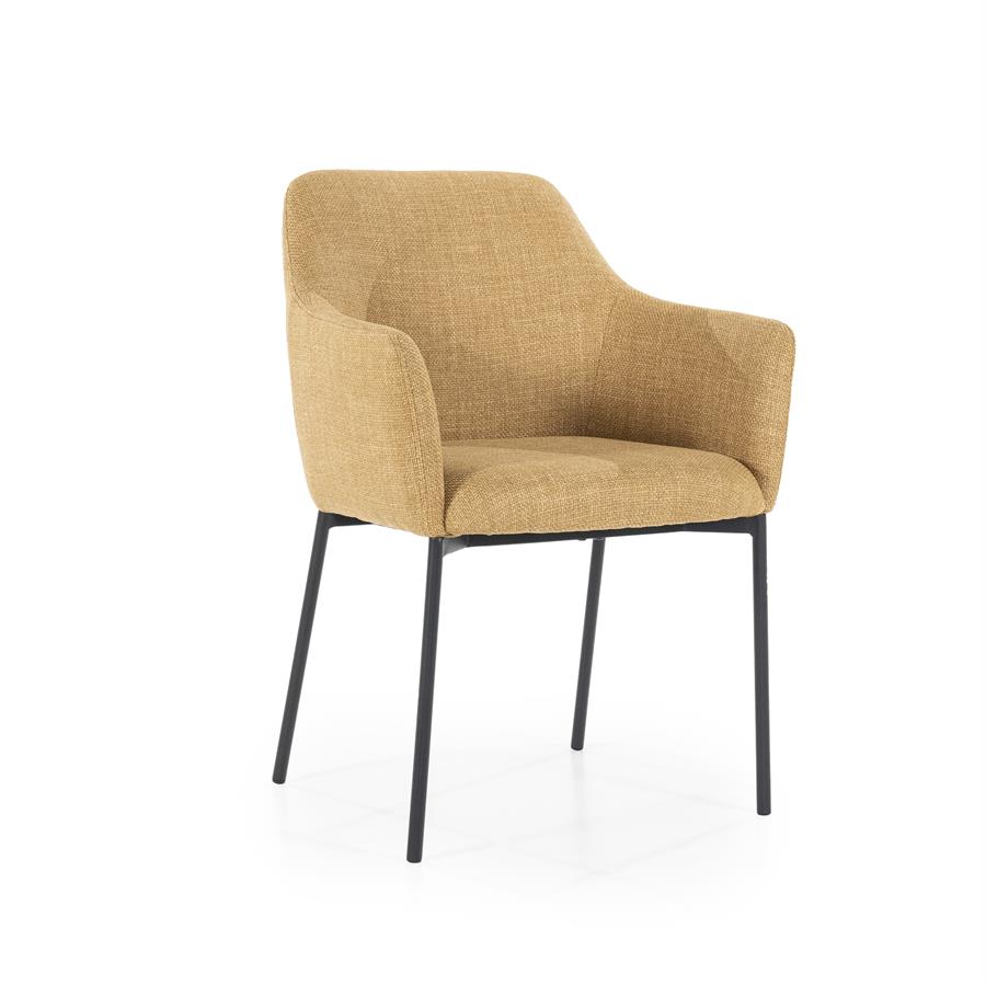 Stoel Paul Linea | Mosterdgeel