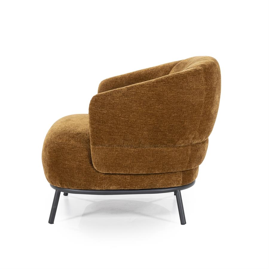 Fauteuil David | Mosterdgeel