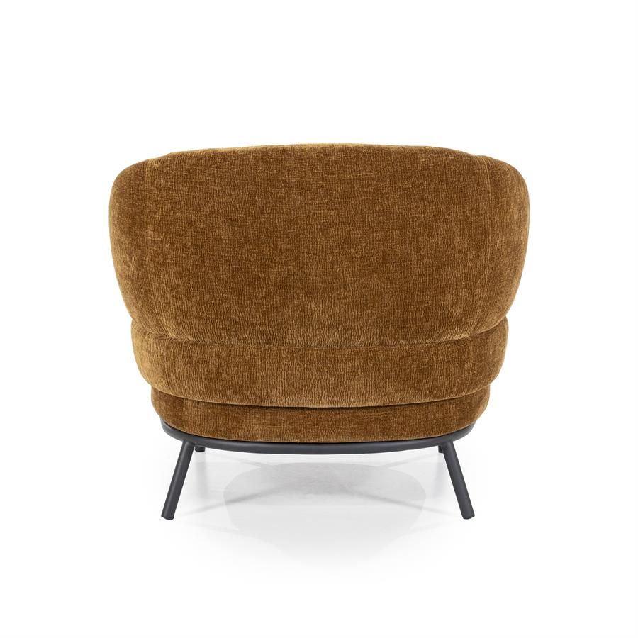 Fauteuil David | Mosterdgeel