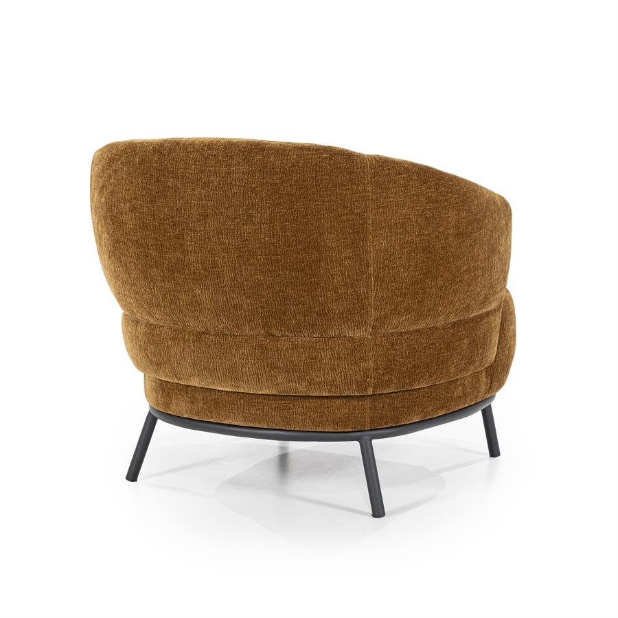 Fauteuil David | Mosterdgeel