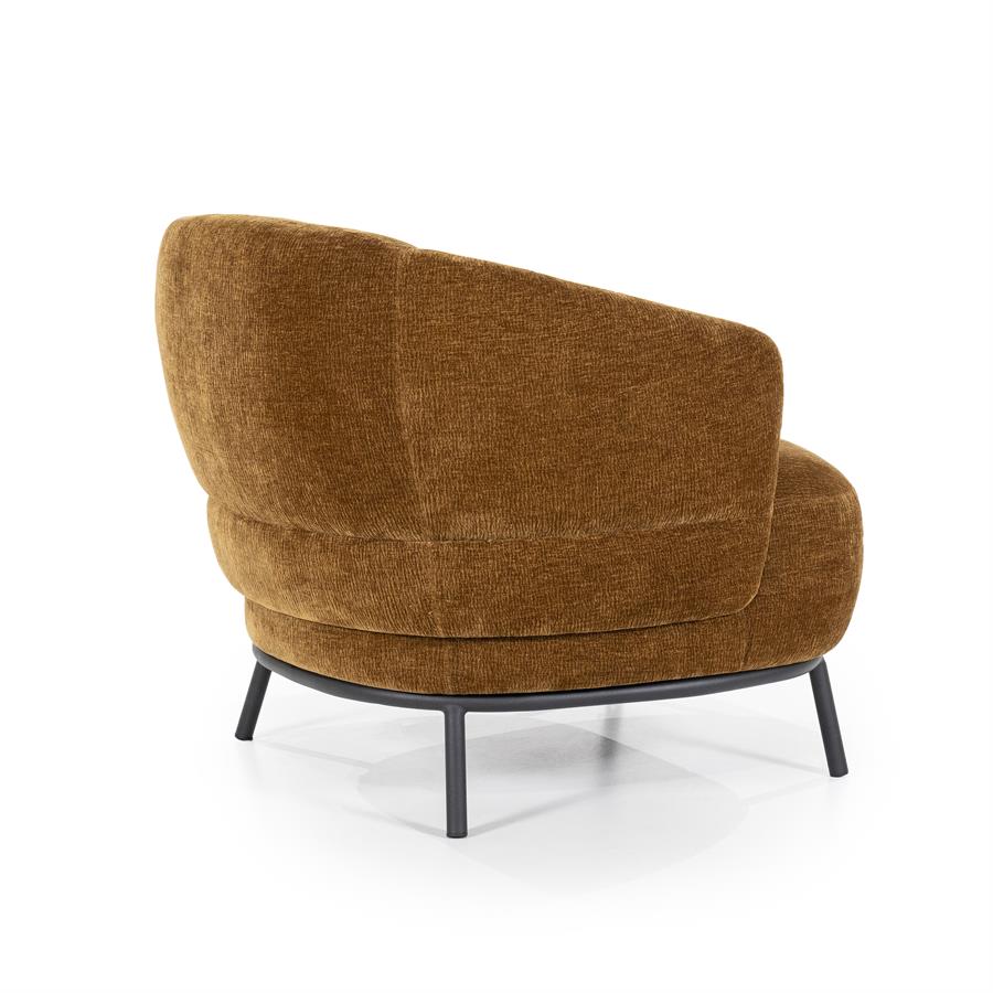 Fauteuil David | Mosterdgeel