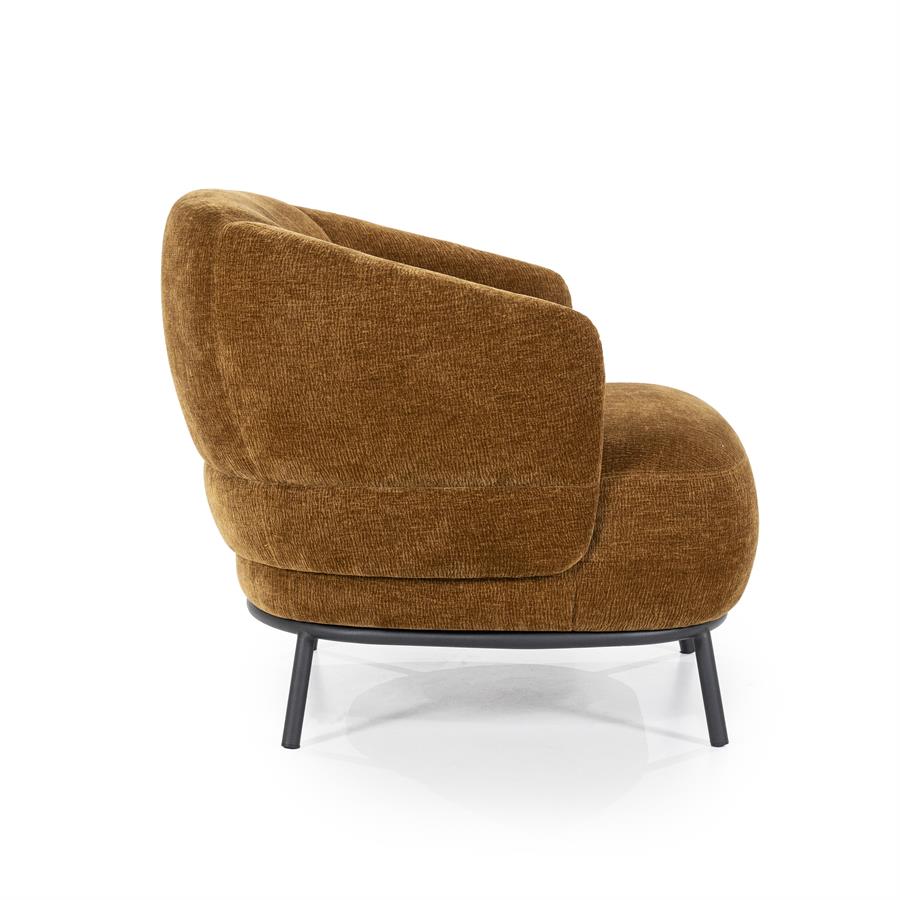 Fauteuil David | Mosterdgeel