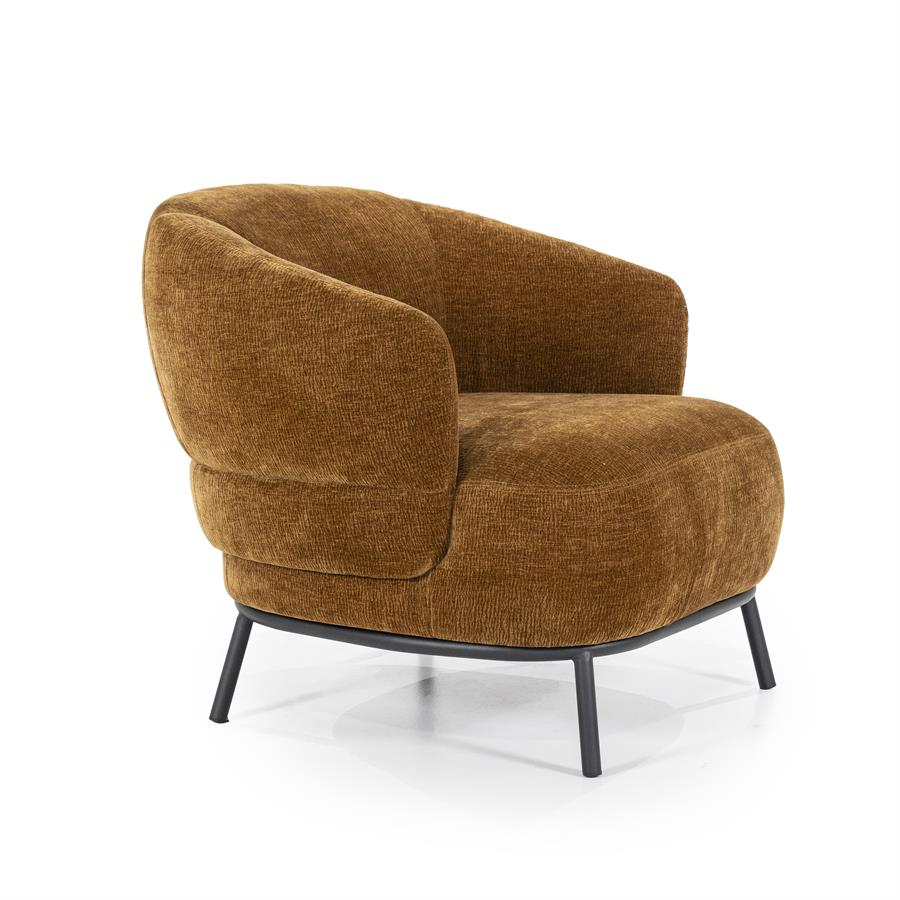 Fauteuil David | Mosterdgeel
