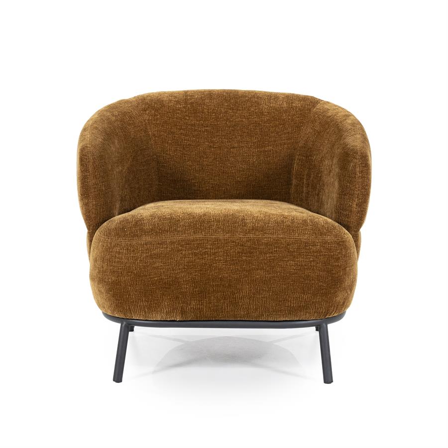Fauteuil David | Mosterdgeel