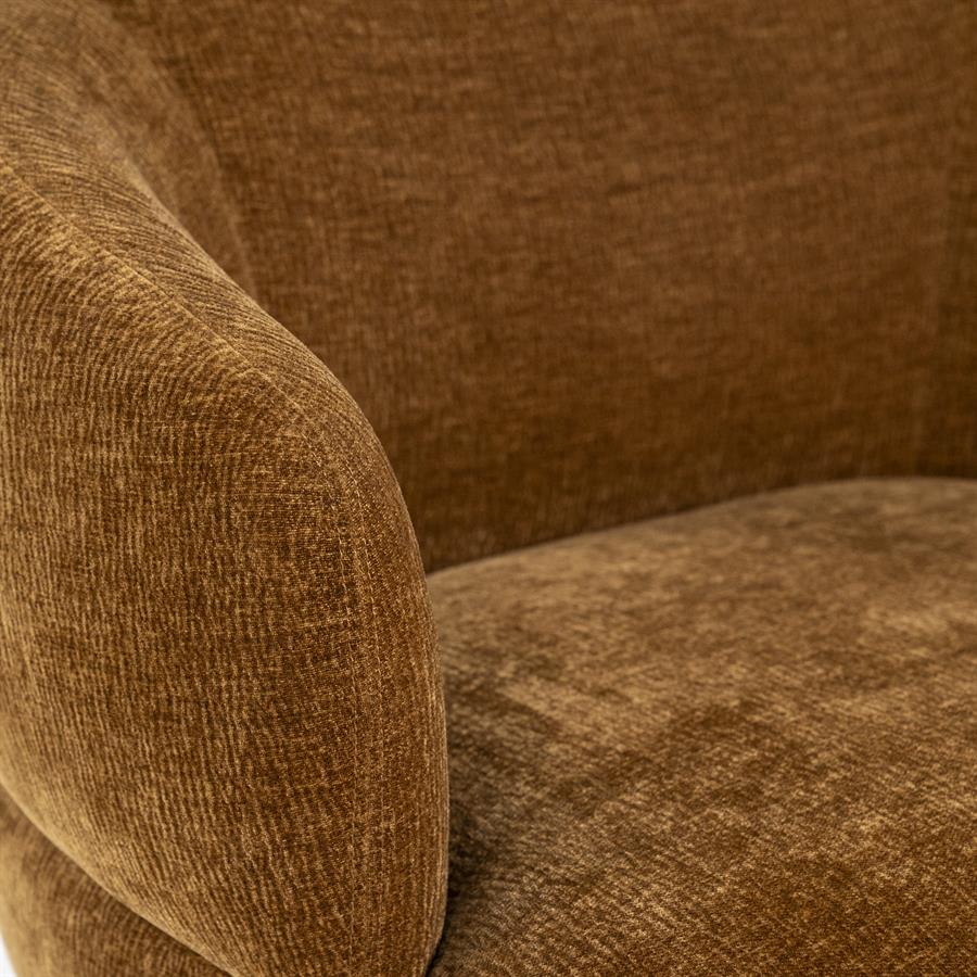 Fauteuil David | Mosterdgeel