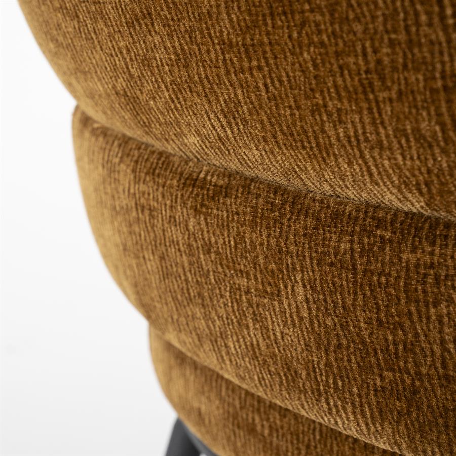 Fauteuil David | Mosterdgeel