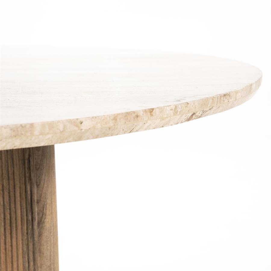 Eettafel Sara 130×76 | Beige