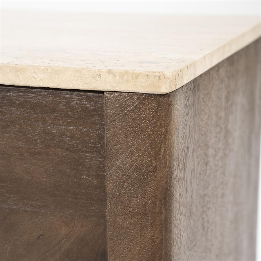 TV meubel Lio 200 cm 3drs. | Bruin
