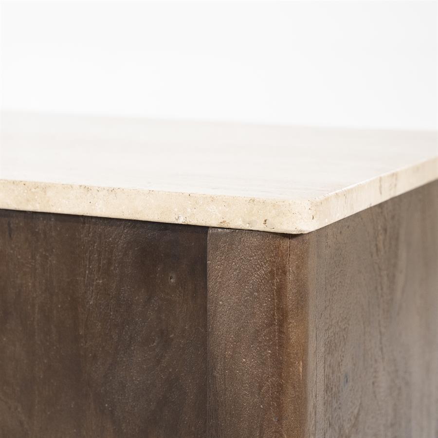 Dressoir Lio 3drs. | Bruin