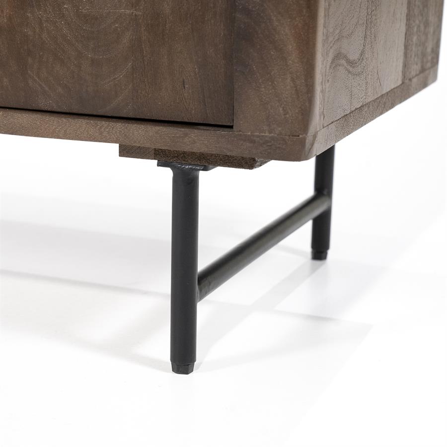 Dressoir Lio 3drs. | Bruin