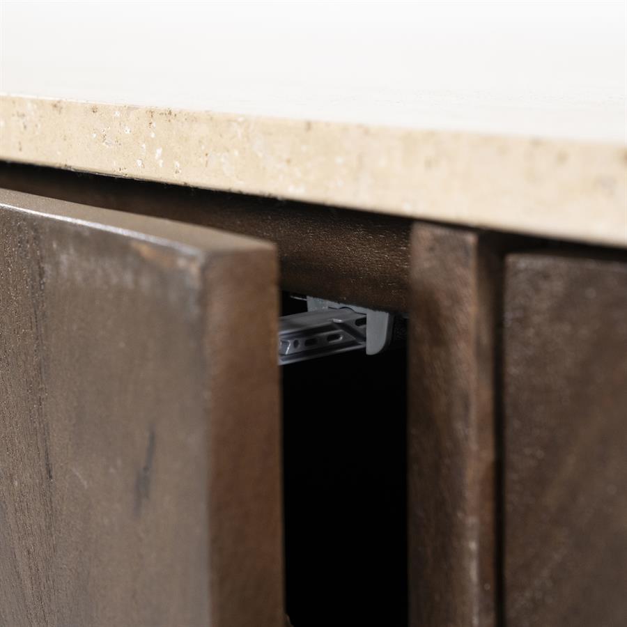 Dressoir Lio 3drs. | Bruin