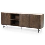 Dressoir Lio 3drs. | Bruin