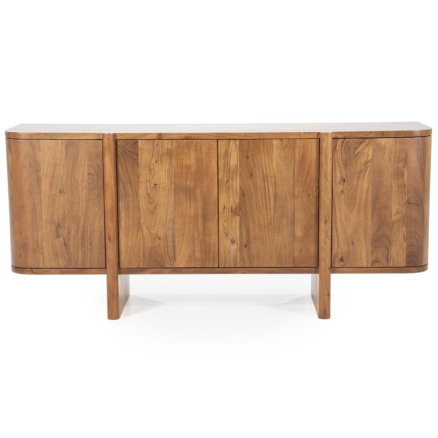 Dressoir Julian 4drs. | Bruin