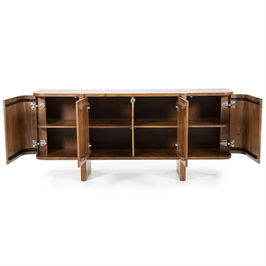 Dressoir Julian 4drs. | Bruin